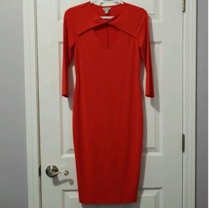 Make me an offer! Red bodycon dress. Never worn